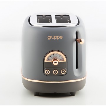 Gruppe TO-0201 Φρυγανιέρα 2 Θέσεων 815W Γκρι Gruppe TO-0201 Φρυγανιέρα 2 Θέσεων 815W Γκρι